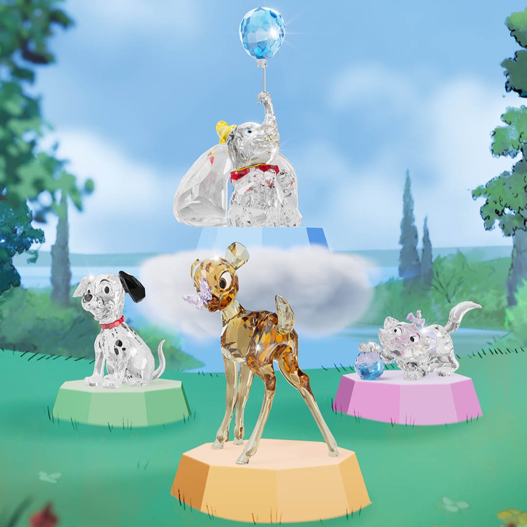 Character crystal figurines by Swarovski