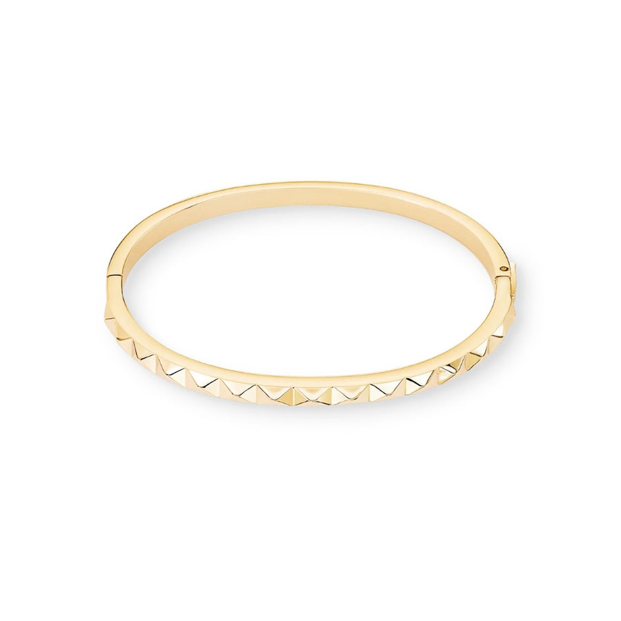 Coeur De Lion Spikes Bangle - Gold 135321600