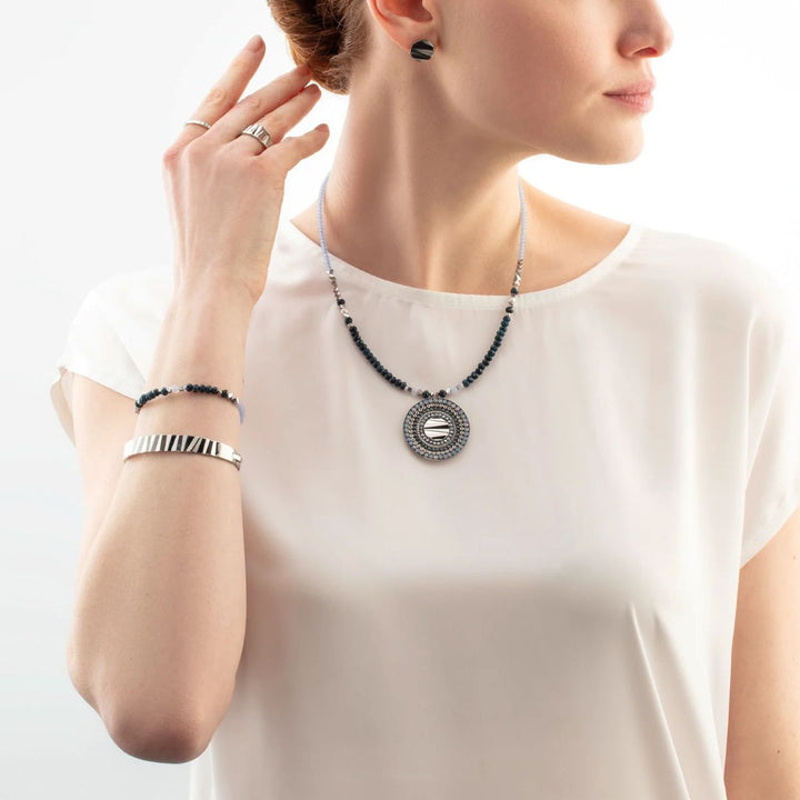 Coeur De Lion Classic Wave Bracelet - Silver - 014132170017