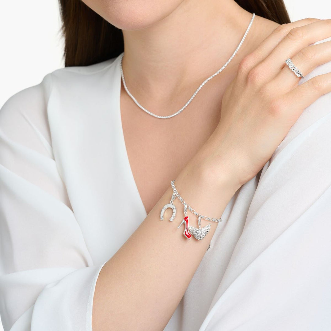 Thomas Sabo Charm Pendant - Silver Horseshoe