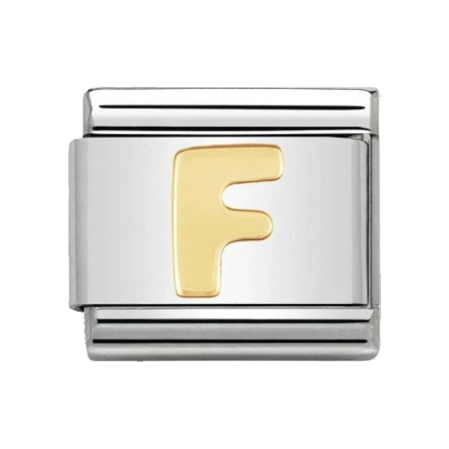 Nomination Gold Classic Letter Charm - G