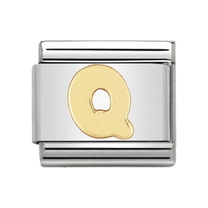 Nomination Gold Classic Letter Charm - Q