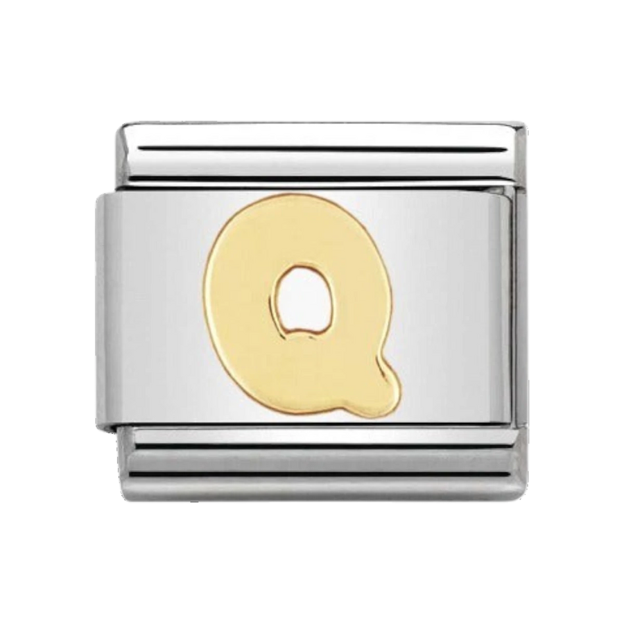 Nomination Gold Classic Letter Charm - Q