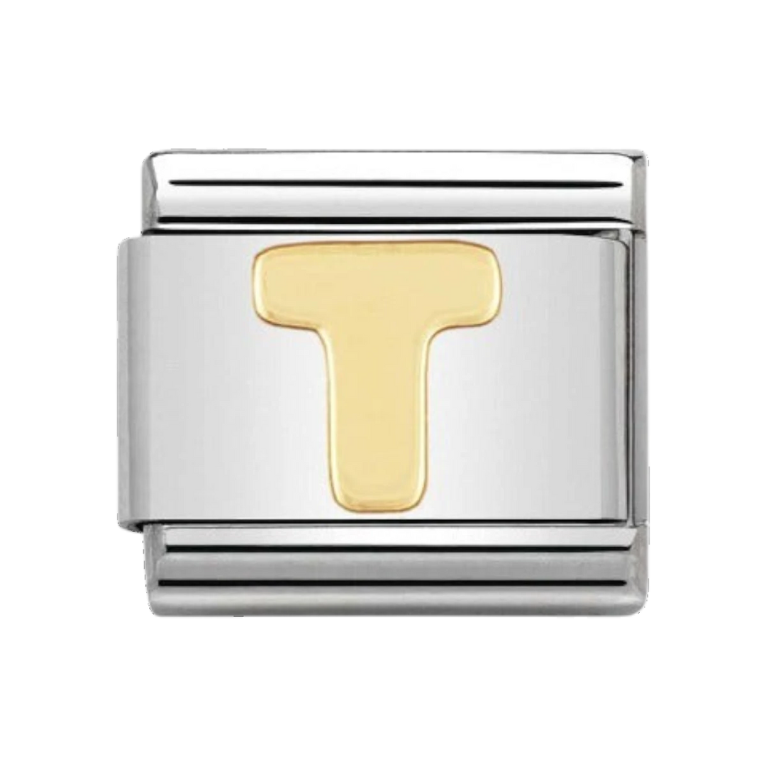 Nomination Gold Classic Letter Charm - U