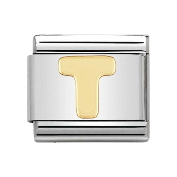 Nomination Gold Classic Letter Charm - U
