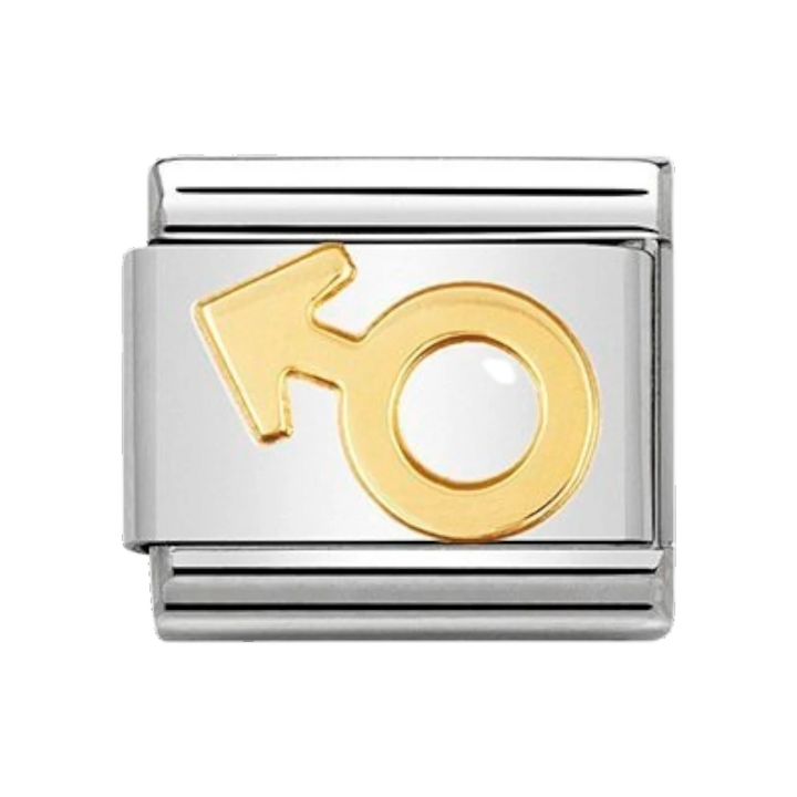 Nomination Gold Male Symbol Charm