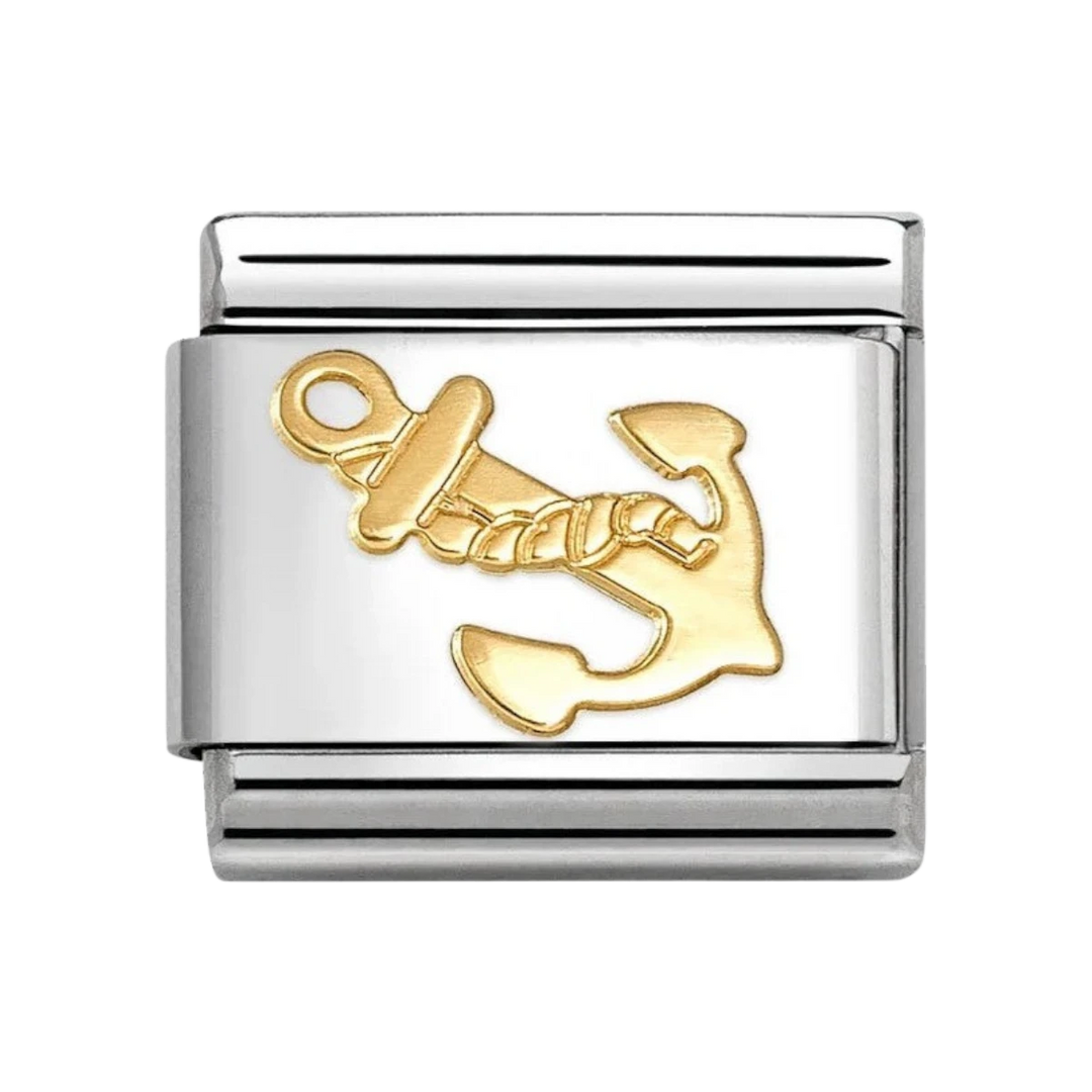 Nomination Gold Anchor Charm