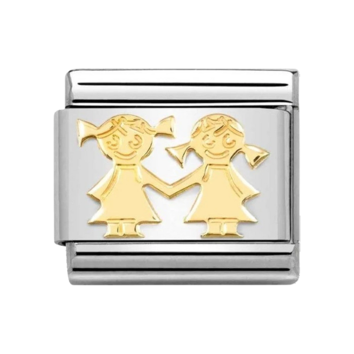 Nomination Gold Sisters Symbols Charm