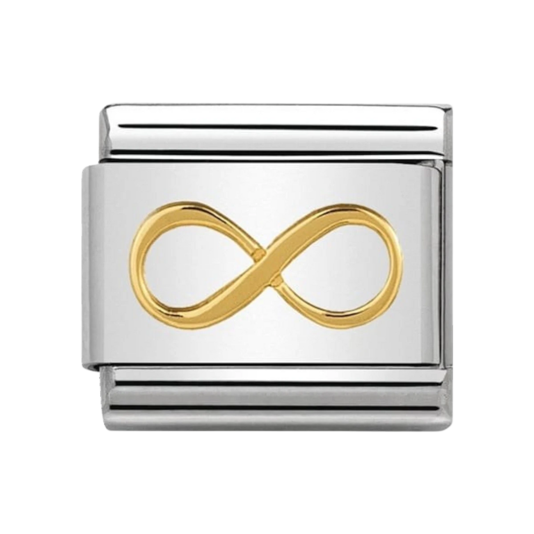 Nomination Gold Infinity Charm