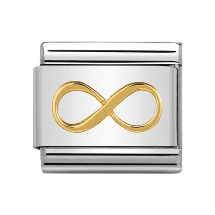 Nomination Gold Infinity Charm
