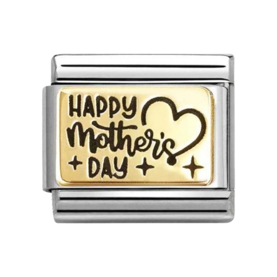 Nomination Classic 18k Gold Happy Mother's Day Charm 030166_36