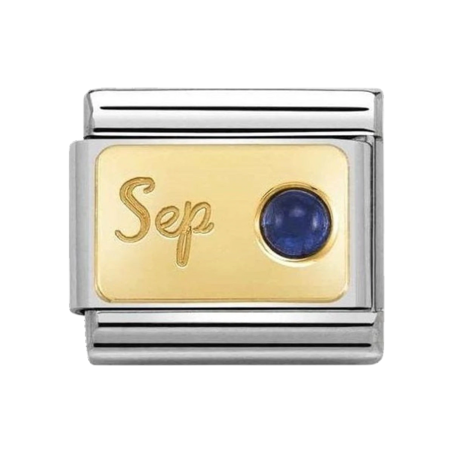 Nomination Classic 18k Gold Pearl September Birthstone Charm