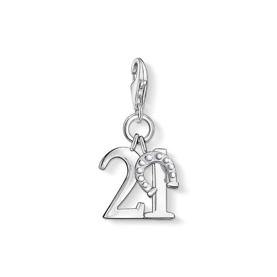 Thomas Sabo Charm Pendant - Lucky Number 21 0460-001-12