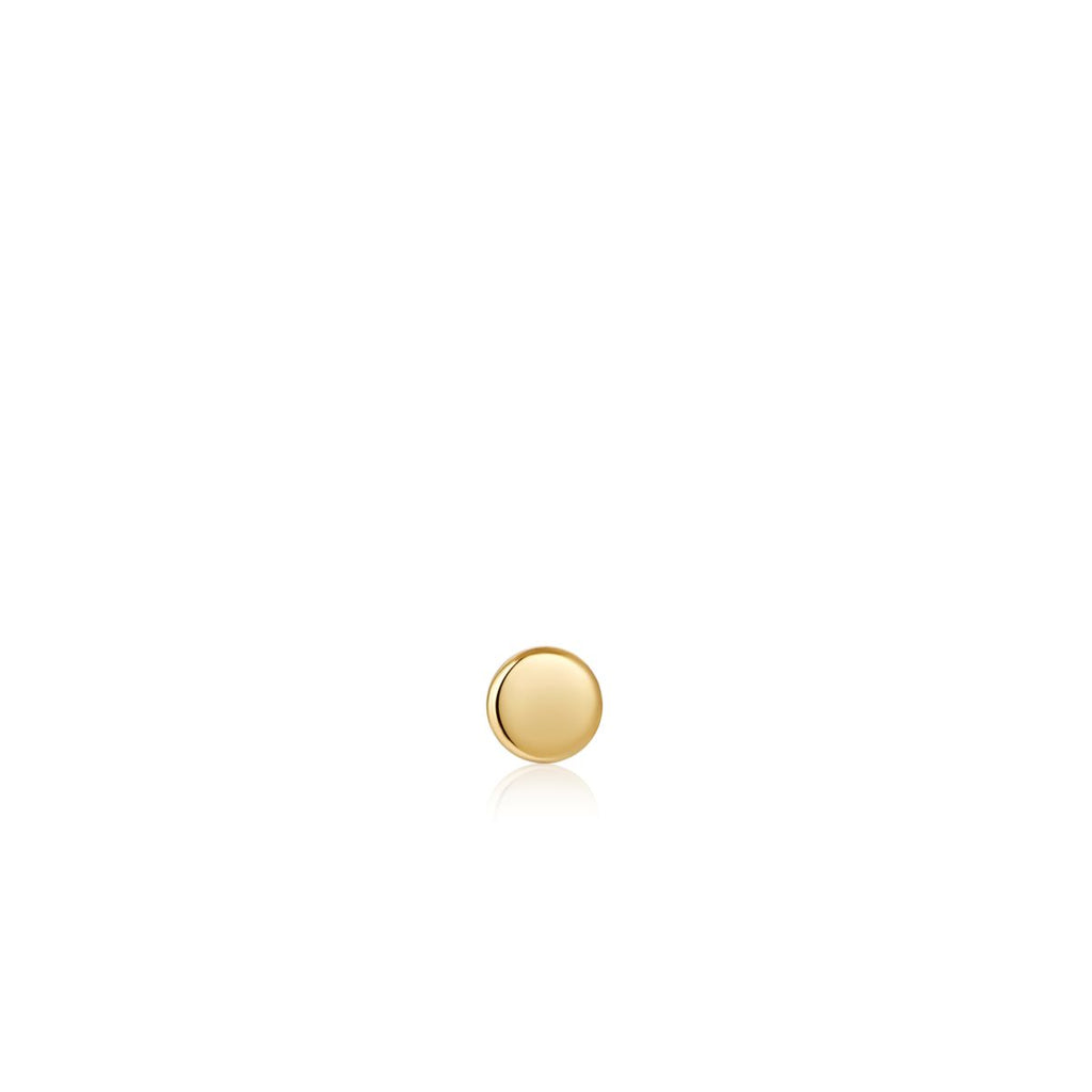 Disc Barbell Single Earring