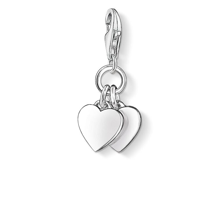 Thomas Sabo "Two Hearts" Charm Pendant 0836-001-12