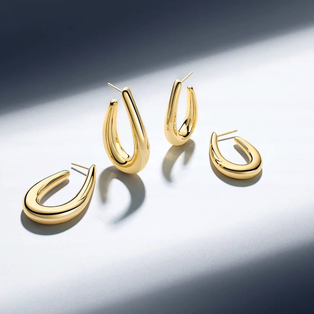 Sif Jakobs Goccia Pianura Piccolo Earrings - Gold - SJ-E2484-YG
