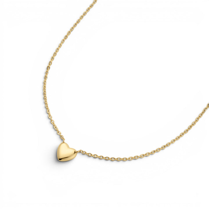 D.Louise Mini Heart Gold Necklace