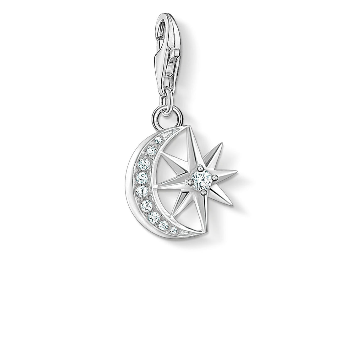 Thomas Sabo "Star & Moon" Charm Pendant  1794-051-14