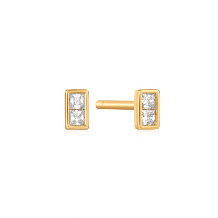 Ania Haie Glam Mini Stud Earrings Gold Plated