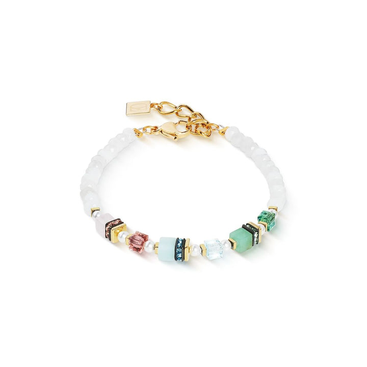 Coeur De Lion  Sparkling Princess Spikes Bracelet - Gold-Art Nouveau - 2102301578