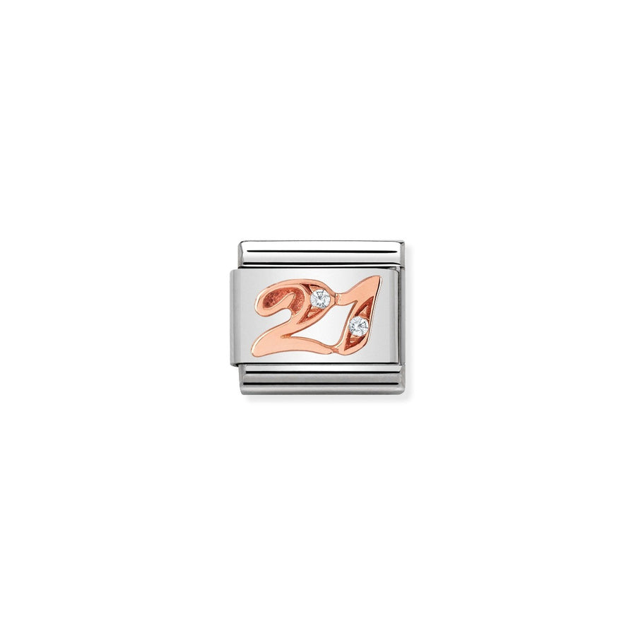 Nomination Rose Gold Classic 21 Charm 430315/21