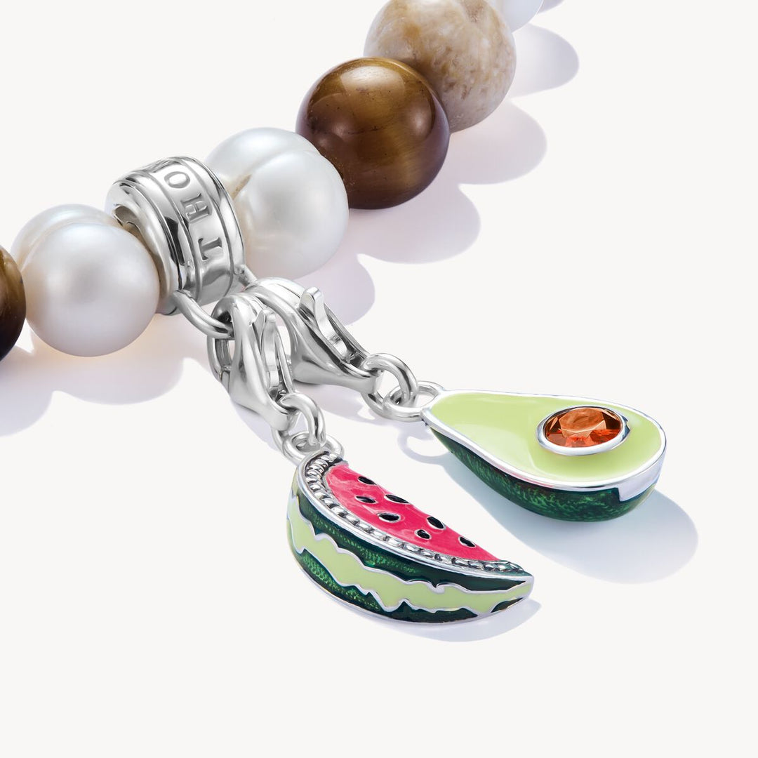 Thomas Sabo Charm Pendant - Watermelon - 2213-664-7