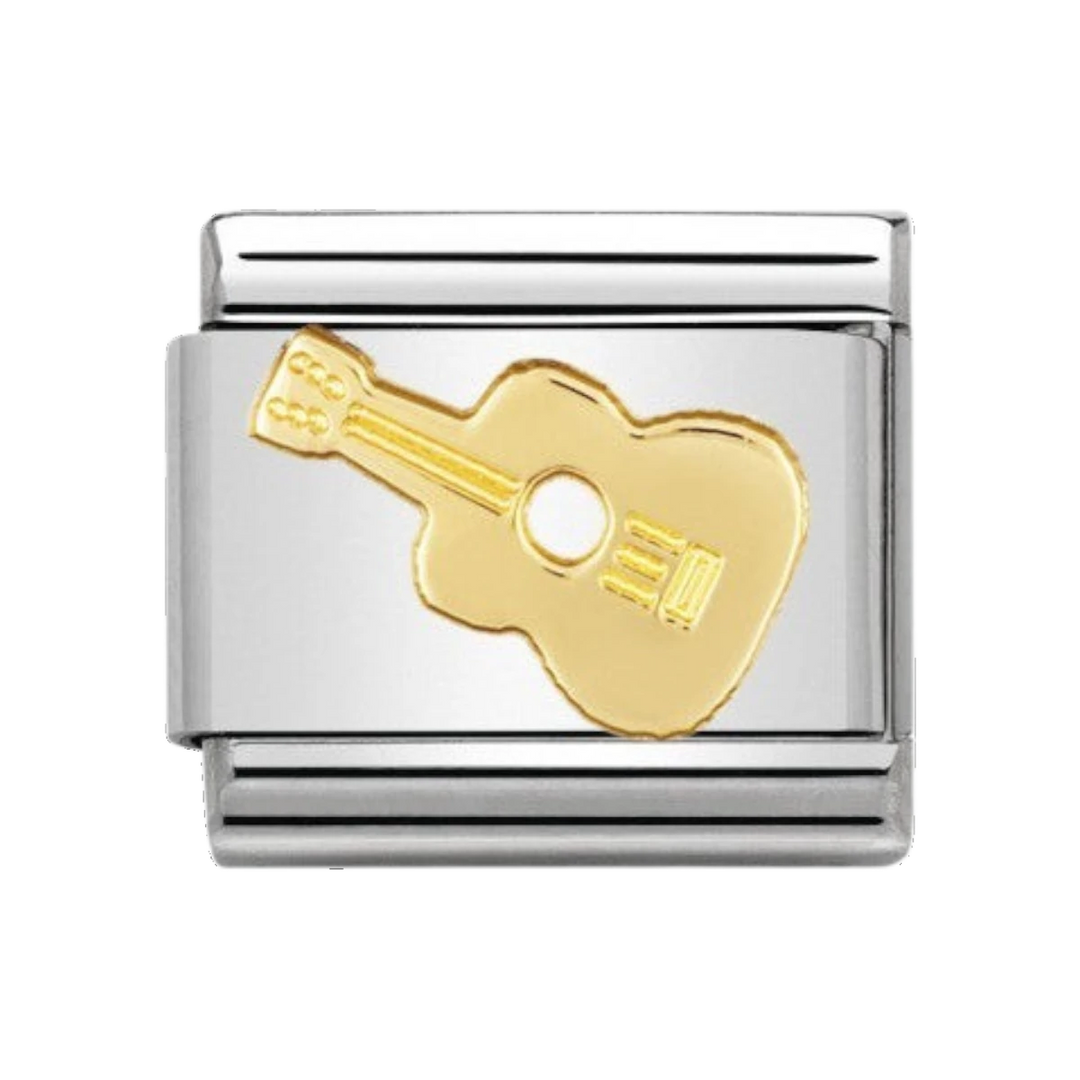 Nomination Classic Gold Music Guitar Charm 030117_03