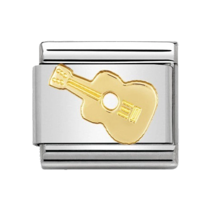 Nomination Classic Gold Music Guitar Charm 030117_03