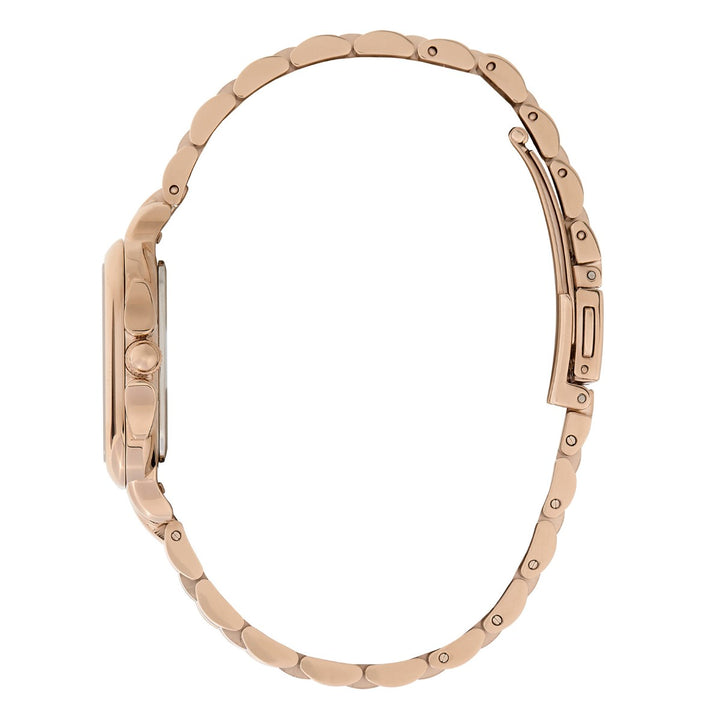 Olivia Burton Grosvenor Blush and Carnation Gold Bracelet Watch 24000085