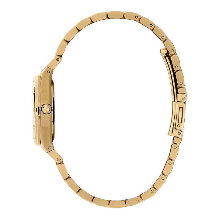 Olivia Burton Sports Luxe 28mm Mini Hexa Mushroom & Gold Bracelet Watch - 24000107