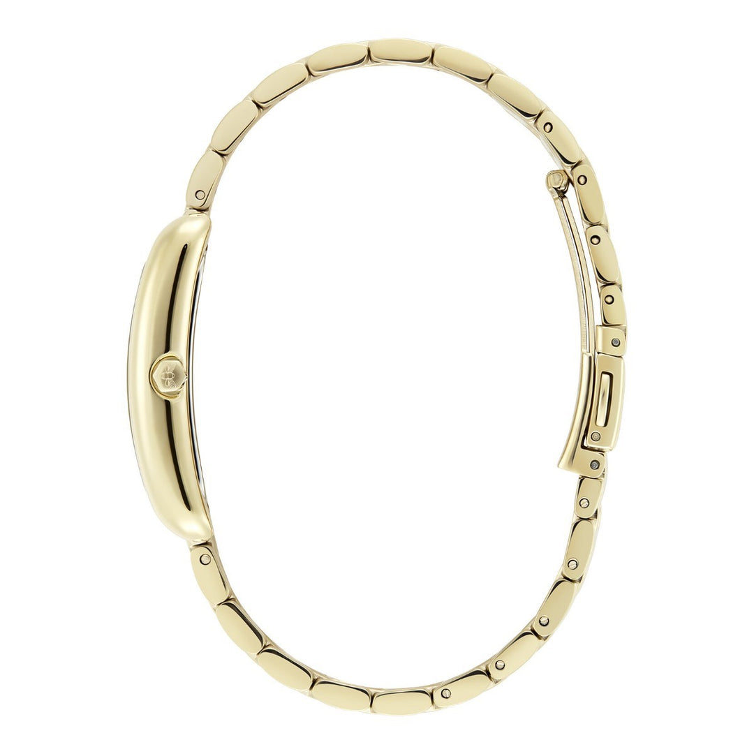 Olivia Burton Rectangular Grove Forest Green and Gold Bracelet Watch 24000195