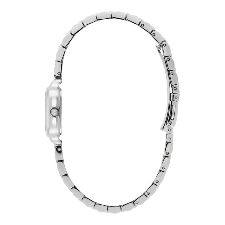 Olivia Burton Mini Grosvenor Chalk Blue and Two Tone Bracelet Watch - 24000258