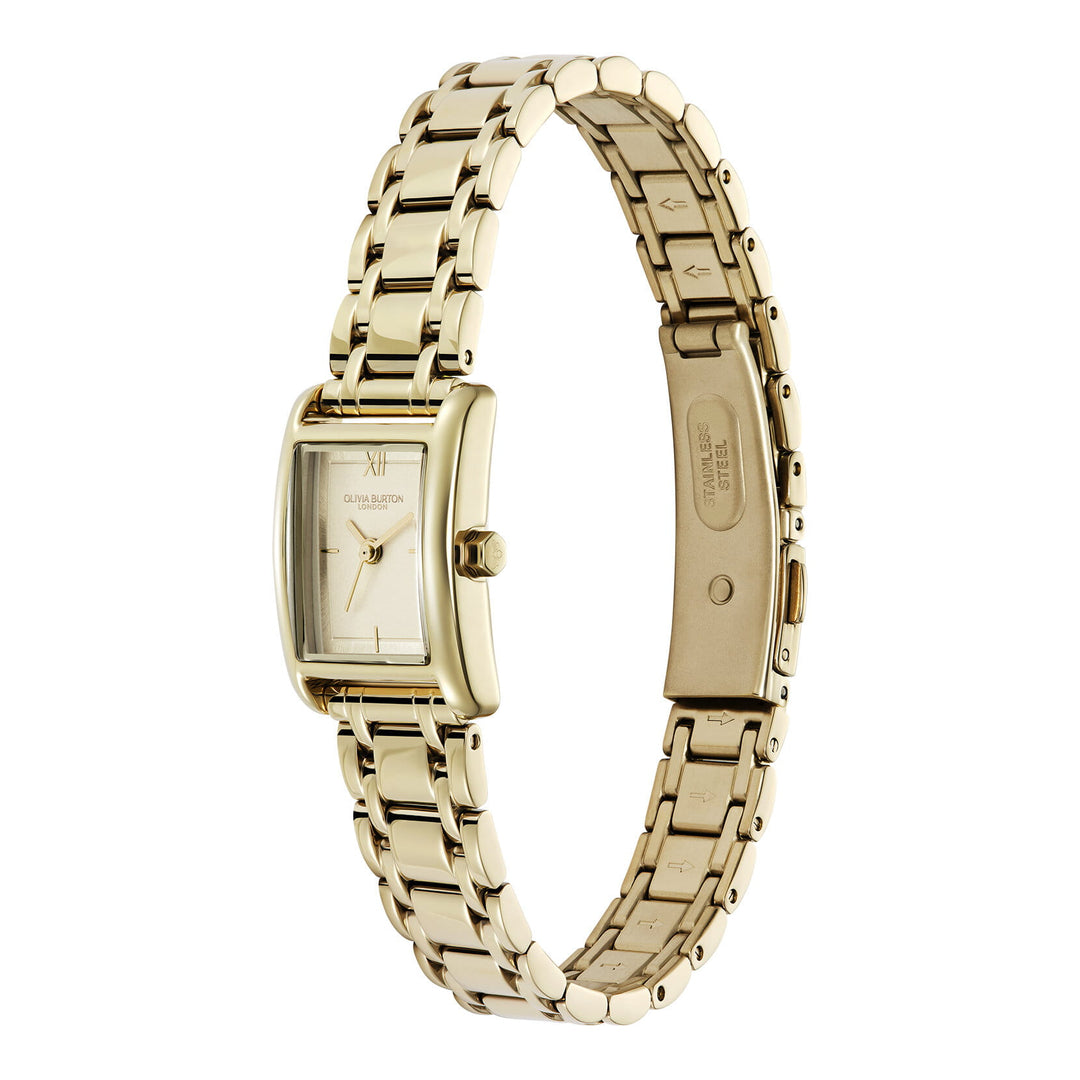 Olivia Burton Classic 16mm Mini Grove Gold Bracelet Watch 24000282