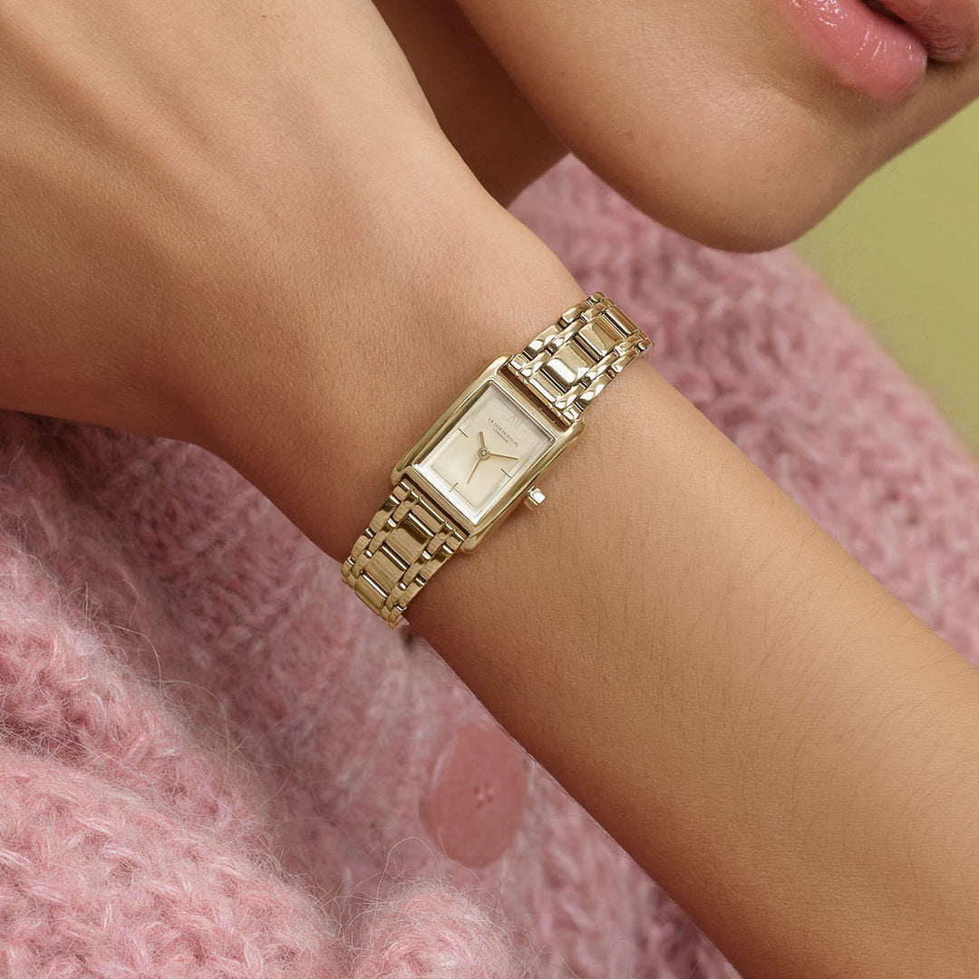 Olivia Burton Classic 16mm Mini Grove Gold Bracelet Watch 24000282