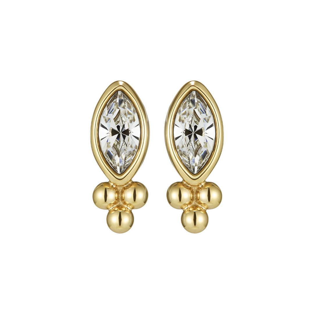 Olivia Burton Classic Dainty Gold Plated Stud Earrings - 24100286