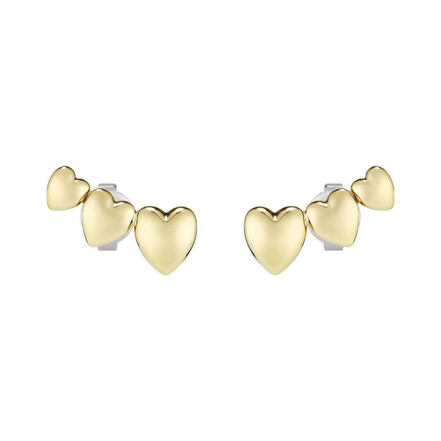 Olivia Burton Classic Mini Heart Gold Plated Stud Earrings. Item code 24100463.