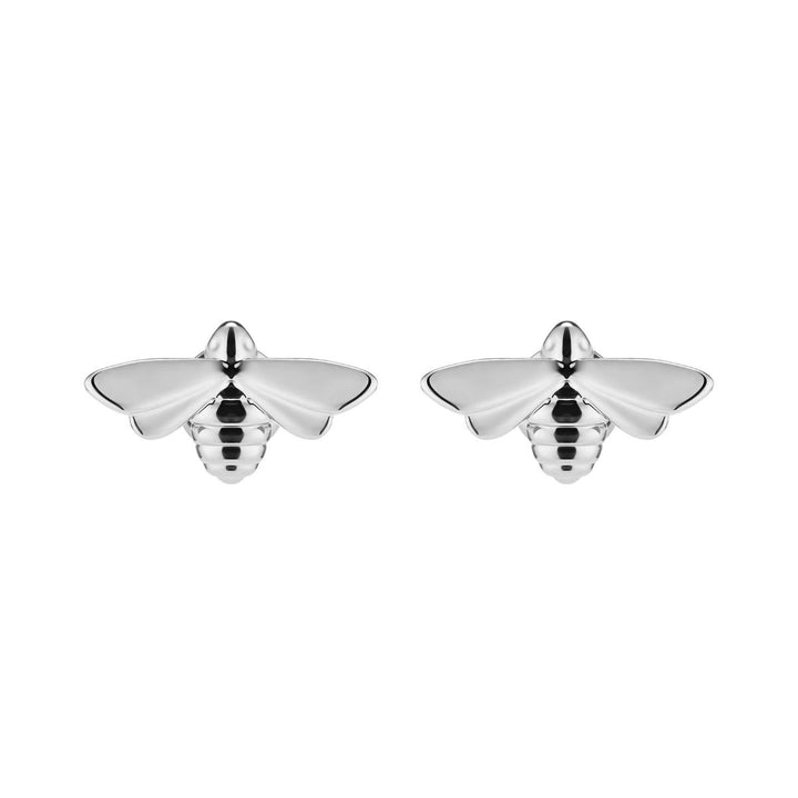 Olivia Burton Signature Honey Bee Silver Tone Stud Earrings. Item code 24100478.