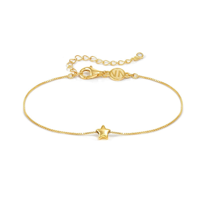 Nomination Armonica Gold Plated Single Star Bracelet. Item code 241302/009