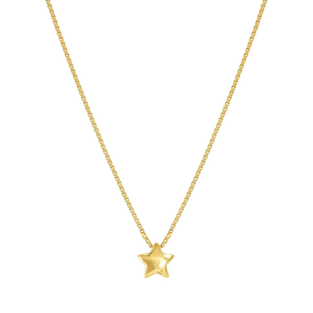 Nomination Armonica Gold Plated Star Pendant Necklace. Item code 241304/009