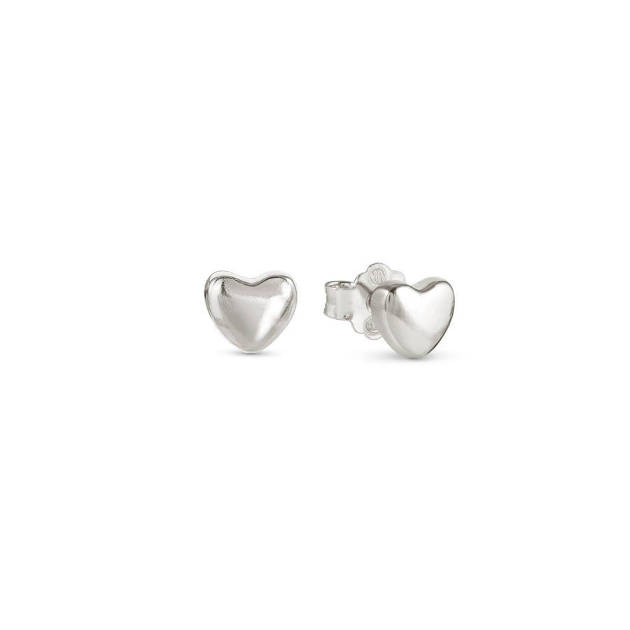 Nomination Armonica Sterling Silver Heart Stud Earrings. Item code 241307/004