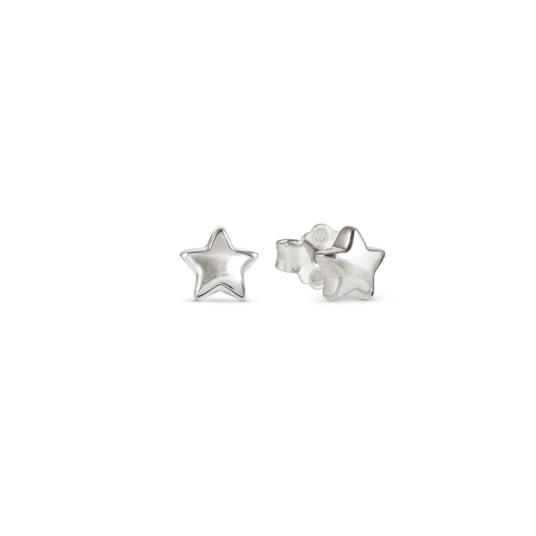 Nomination Armonica Sterling Silver Star Stud Earrings. Item code 241307/007