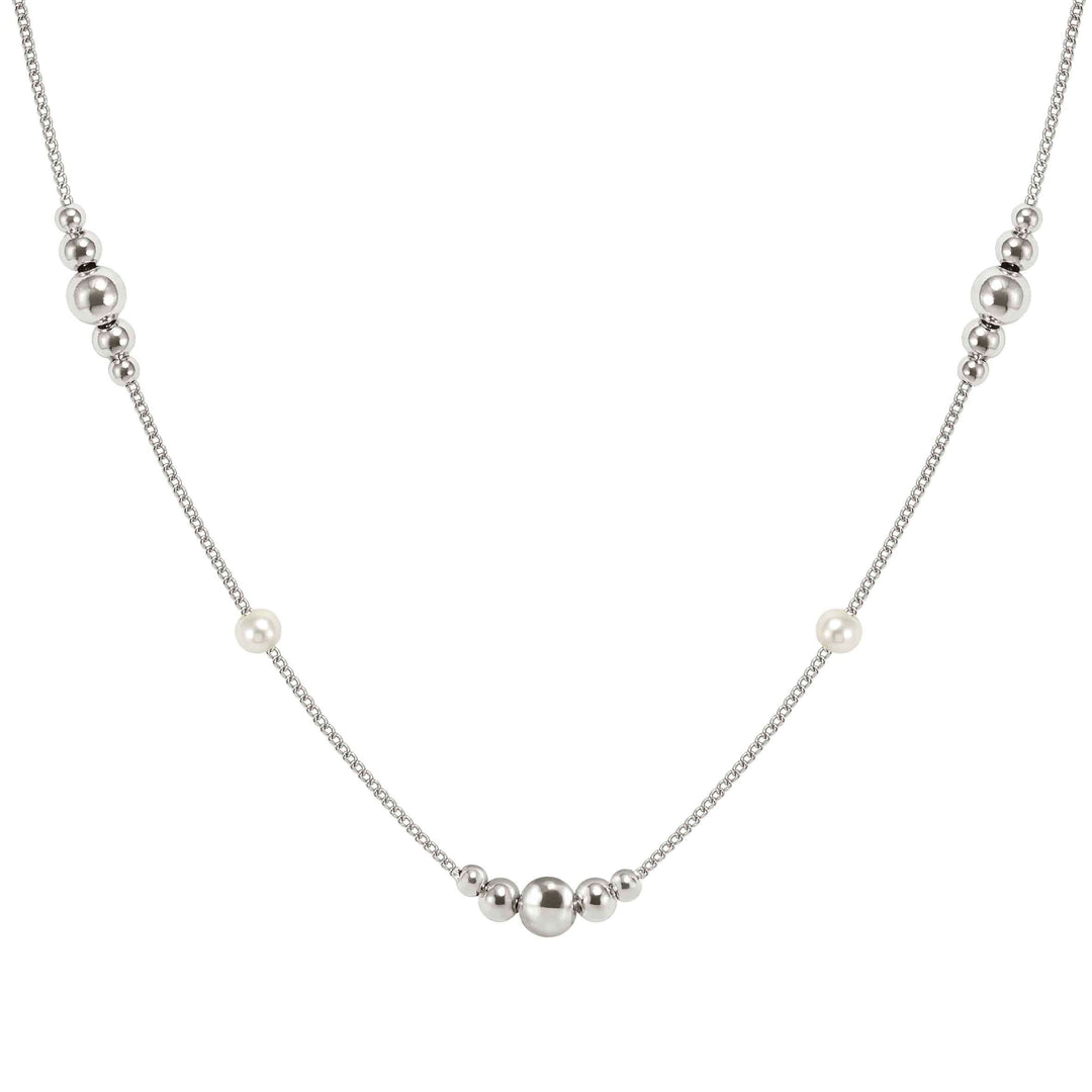 Niche Jewellery Nomination Siren Dream Sterling Silver White Pearl Necklace