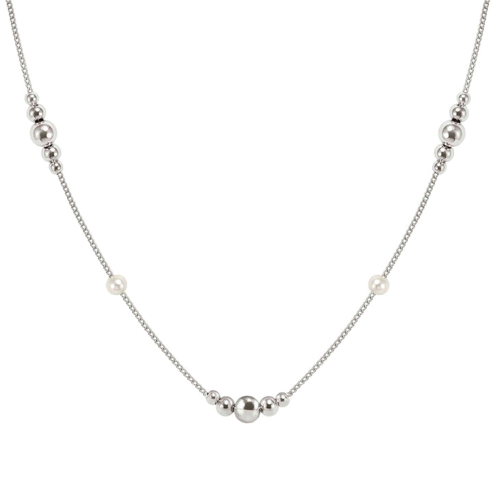 Niche Jewellery Nomination Siren Dream Sterling Silver White Pearl Necklace
