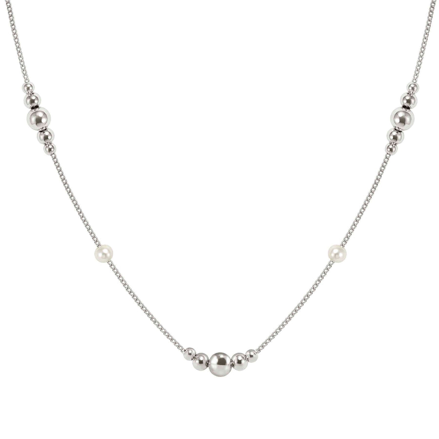 Niche Jewellery Nomination Siren Dream Sterling Silver White Pearl Necklace