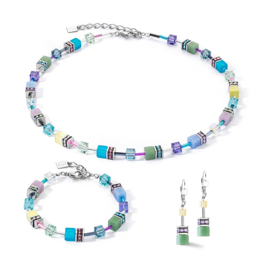Coeur De Lion GeoCUBE Bracelet - Silver Ice Pastels 2838301580