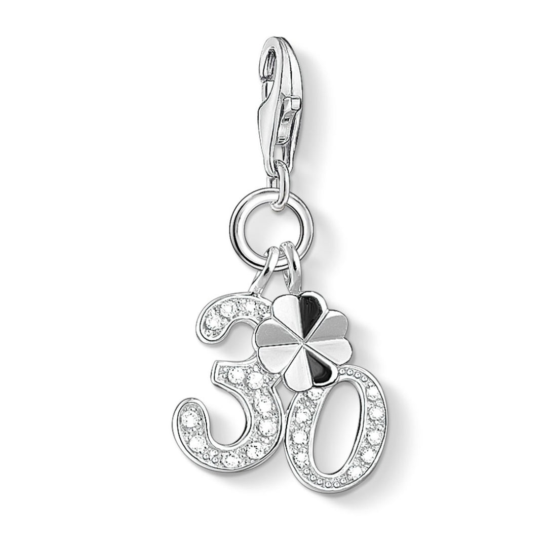 Thomas Sabo Charm Pendant "30" 1237-051-14