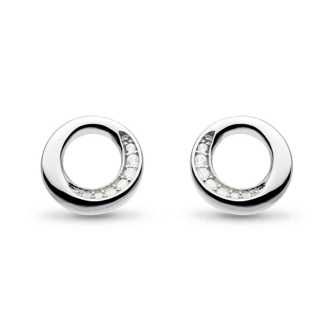 Kit Heath Bevel Cirque CZ Stud Earrings 3152CZ