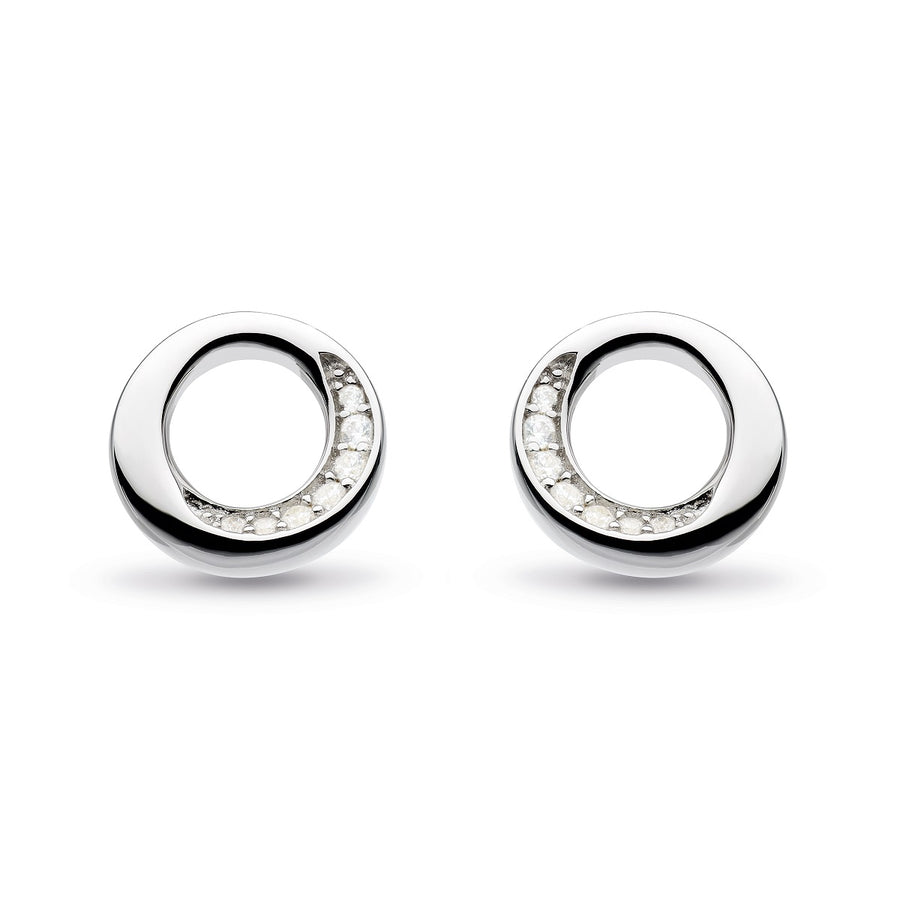 Kit Heath Bevel Cirque CZ Stud Earrings 3152CZ