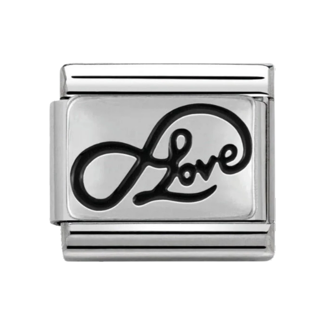 Nomination Classic Silver Infinity Love Writing Charm 330102_07