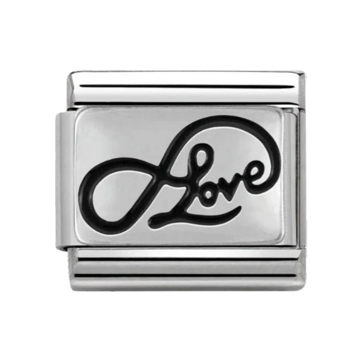 Nomination Classic Silver Infinity Love Writing Charm 330102_07
